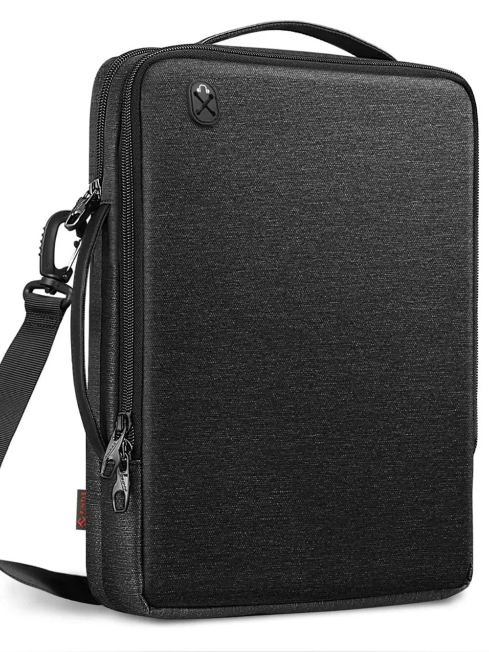 Men's Black 14 in Messenger Bag
